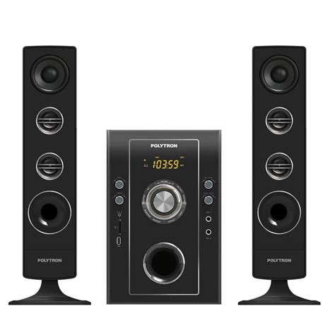 Jual Speaker Polytron Salon Aktif Model Tinggi Bluetooth USB Remote