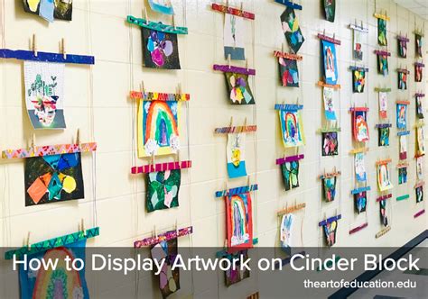 How To Display Artwork On Cinder Block Artofit