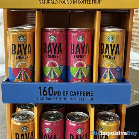 Spotted Starbucks Baya Energy Drink The Impulsive Buy