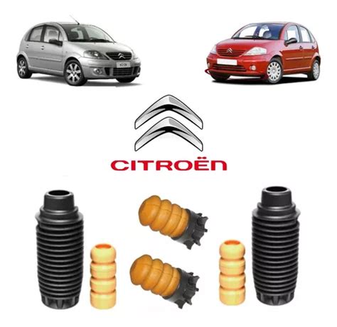 Kit Batente Dianteiro E Traseiro Do Amortecedor Citroen C