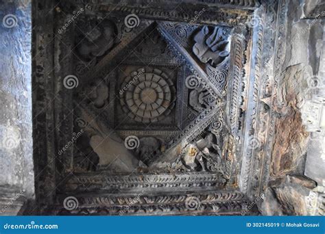 Brahma Temple Architecture in Khajuraho Stock Image - Image of ghanta ...