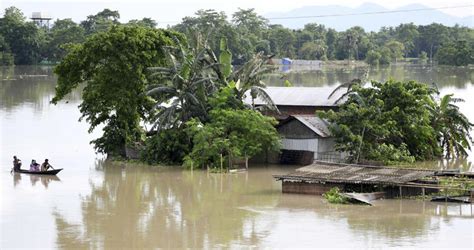 Assam Flood Situation Worsens 8 Dead Over 16 Lakh Hit