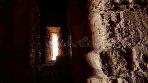 Inside Jordanian Ancient Kerak Castle. Stock Photo - Image of ceiling ...