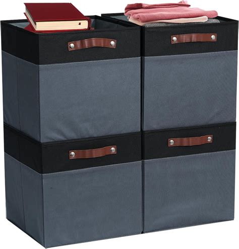 Amazon DULLEMELO Collapsible Storage Bins 1313 Cube Storage Bins