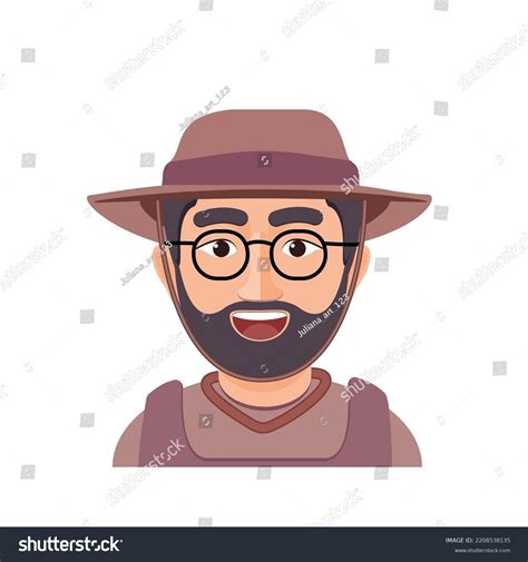 Emoji Men Emojistyle Face Vector Illustration Stock Vector (Royalty ...