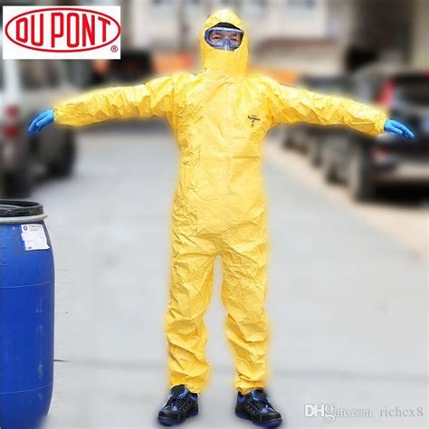 Ppe Dupont Tychem C 2000 2000c Mercury Hazmat Coverall With Hood Size S