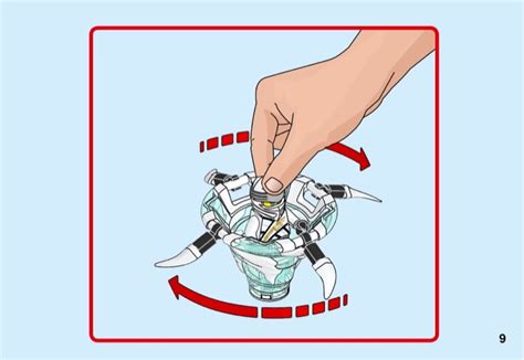 LEGO 70661 Spinjitzu Zane Instructions Ninjago Spinjitzu