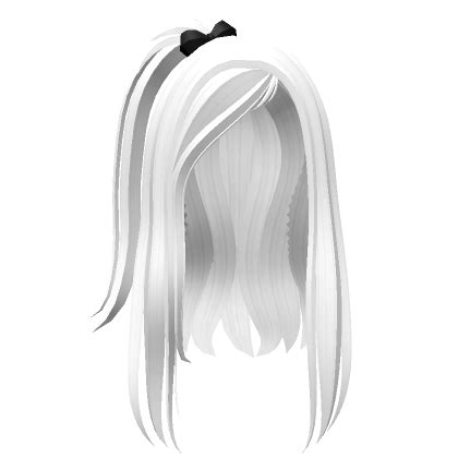 Cute Y2k White Hair W Pigtail Roblox Item Rolimon S