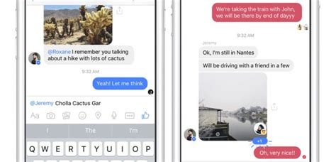 Las Menciones Y Las Reacciones Llegan A Facebook Messenger Actualidad