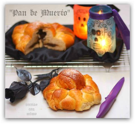 Pan De Muerto De Halloween Con Chocolate Y Cardamomo Recetas Con Mimo