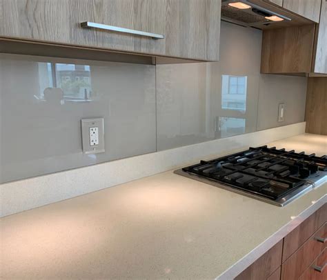 Glass Mirror Backsplashes