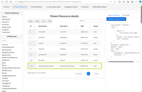 View Your Fhir Data With Iris Fhir Lab Application Intersystems Developer