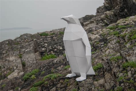 DIY Paper Pet Penguin 3d Papercraft Template - Etsy