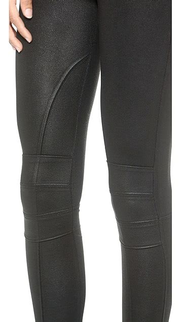 David Lerner Coated Moto Leggings SHOPBOP