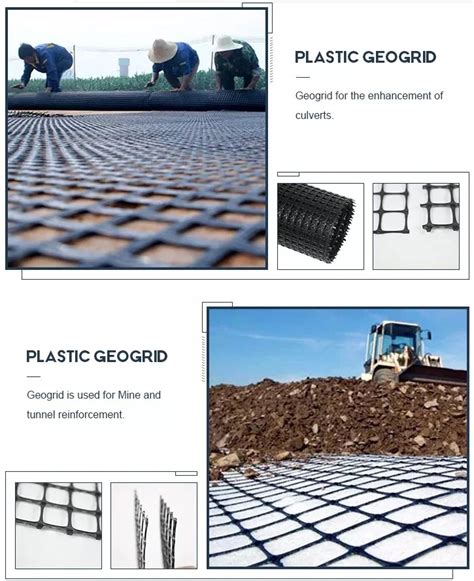 Wholesale Pp Biaxial Plastic Geogrid For Reinforcement Earthwork