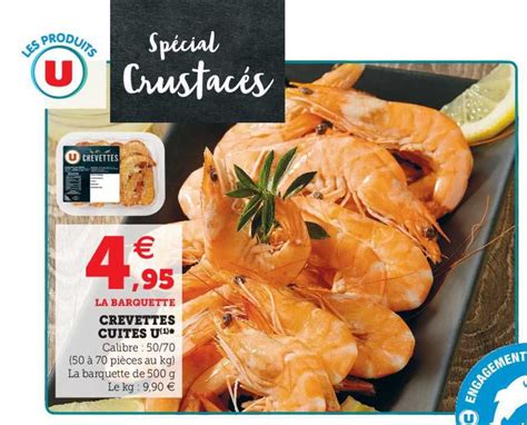 Promo Crevettes Cuites U Chez U Express ICatalogue Fr