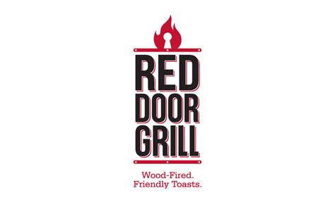 Red Door Grill Logo Design, Branding and Identity | Corporate 3 Design ...