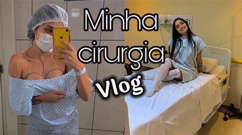 DIÁRIO DO SILICONE 2 Dia da minha cirurgia VLOG YouTube