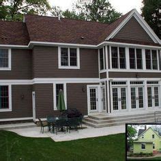 29 Brown house white trim ideas | brown house, house exterior, house