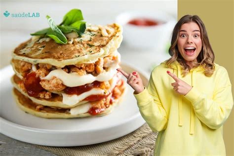 Panqueca Salgada De Aveia - Panqueca de aveia salgada: perfeita para um lanchinho rápido