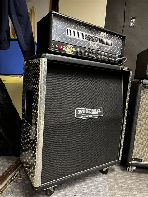 Mesa Boogie Triple Rectifier 412 Oversized Diamond Plate Fej és Láda Eladó Gs Fanatic