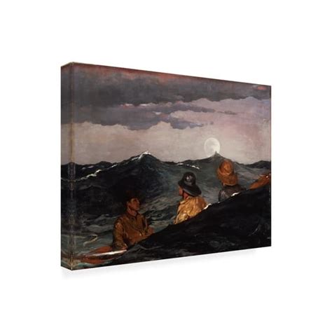 Winslow Homer Kissing The Moon Canvas Art Bed Bath And Beyond 27191026