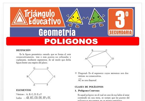 Poligonos Ejercicios Y Fichas De Geometria Para Practicar Matematicas