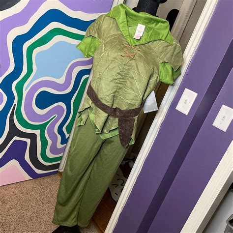 PETER PAN COSTUME Comes with shirt and pants No... - Depop