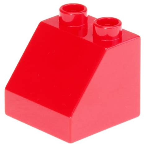 Lego Duplo Brick X X Slope Red Decotoys