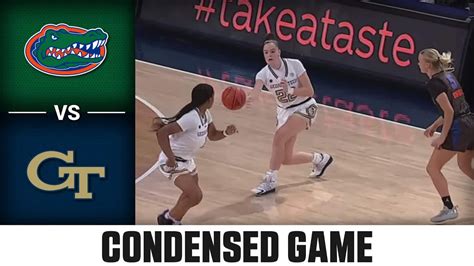 Florida Vs Georgia Tech Condensed Game Acc Womens