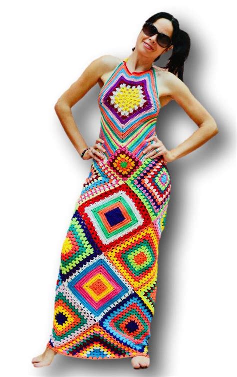 Sexy Strickkleid Boho Langes Kleid Boho H Kelkleid Etsy De