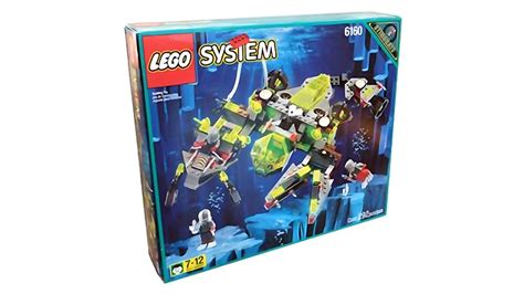 LEGO Aquazone Set 6160 Stingrays Sea Scorpion 1998 YouTube