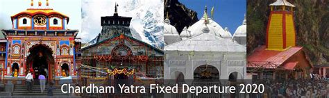 Chardham Yatra 2020 Fixed Departure Tour From Haridwar Chardham Tourism