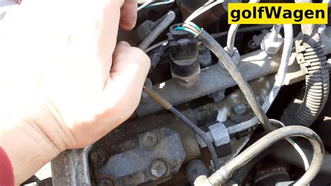 Vauxhall Opel Vivaro Fuel Pressure Sensor Replacement Youtube