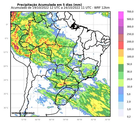 Frente Fria Pode Trazer Pancadas De Chuva Para Goi S No Fim De Semana