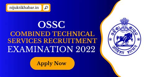 Ossc Combined Technical Services Recruitment Apply Online For