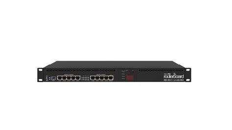 MikroTik RB3011UiAS RM 1U Router 10xGigabit And 1xSFP Ports 2x1 4GHz