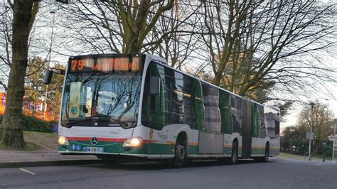 Ilévia Mercedes Citaro G C2 Ligne 75 YouTube