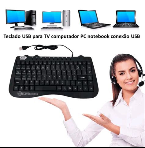 Teclado Fio Standard Usb Knup Kp 2008 Compacto Tc500 CLICK