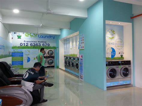 Coin Operated Laundry Shop Jit Kin Laundry Setup