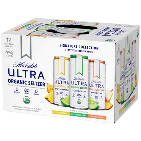 Michelob Ultra Organic Seltzer - Best Tasting Spirits | Best Tasting ...