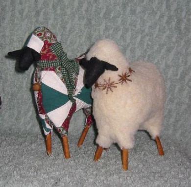 Free Primitive Sheep Pattern PRINTED PATTERNS Critter Patterns