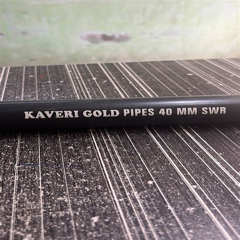 40mm Kaveri Gold PVC SWR Pipe At Rs 85 Piece PVC SWR Pipe In Warangal