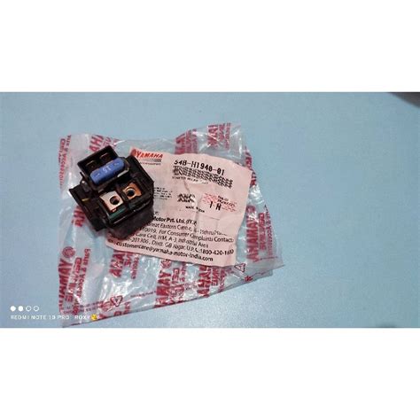 Sz Fz Starter Relay Assy B H Yamaha Genuine Shopee