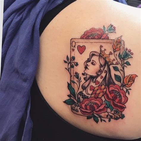 Queen Of Hearts Tattoo Tattoo Ideas And Inspiration Queen Of Hearts