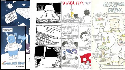 Creative Writing students tell poignant stories with comics - Creative ...