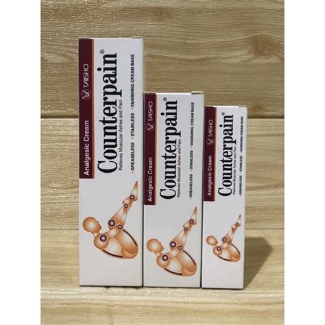 Jual COUNTERPAIN CREAM Meredakan Nyeri Sendi Dan Otot Shopee Indonesia