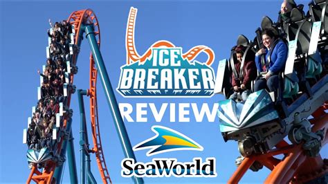 Ice Breaker Review SeaWorld Orlando Premier Rides Multi Launch Coaster