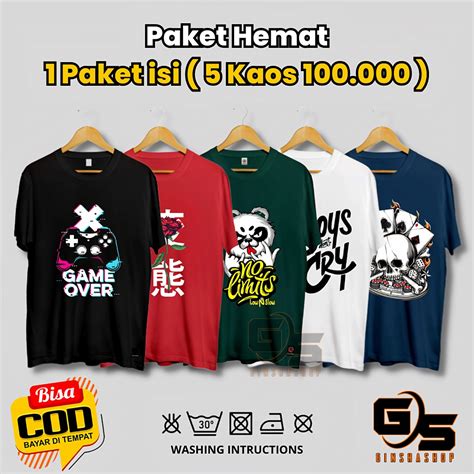 Jual Kaos Pria Dewasa Distro Rb Dapat Baju Cowok Terbaru