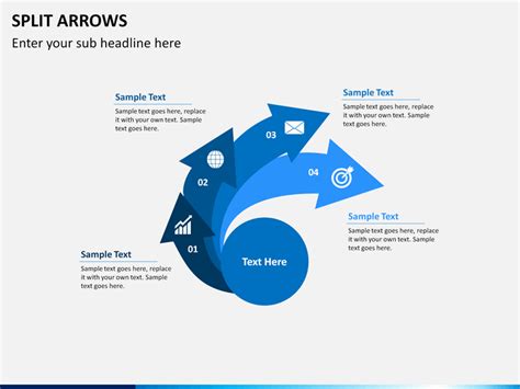 Split Arrows For PowerPoint And Google Slides PPT Slides